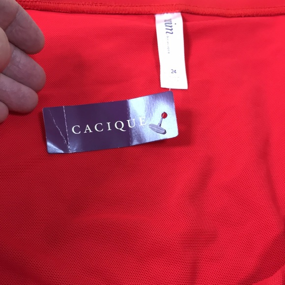 🌴 Swim by Cacique (NWT) 🌴…Women’s 24…Red Swim Bottoms/Skort! - Picture 8 of 13